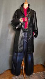 Lange Leren Jas / Trenchcoat | 100% Echt Leer | Maat M / 38, Maat 38/40 (M), Verzenden, Zwart, Cellini