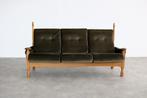 Brutalist sofa | bank | eiken | jaren 50 | Zweden, Huis en Inrichting, Gebruikt, Ophalen of Verzenden, Hout