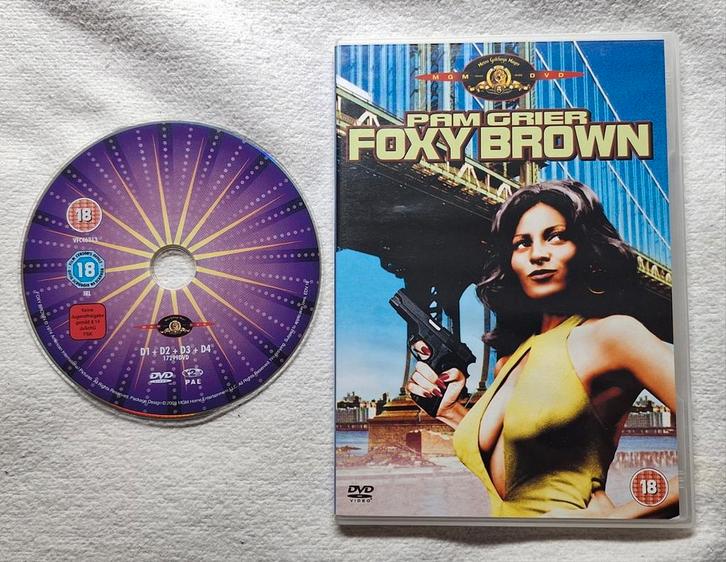Foxy Brown ( Jack Hill ) met Pam Grier, Kathryn Loder, Cd's en Dvd's, Dvd's | Actie, Zo goed als nieuw, Actiethriller, Vanaf 16 jaar