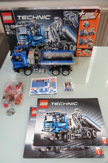 Lego Technic 8052 Container Truck met ( 8293 ) opties beschikbaar voor biedingen