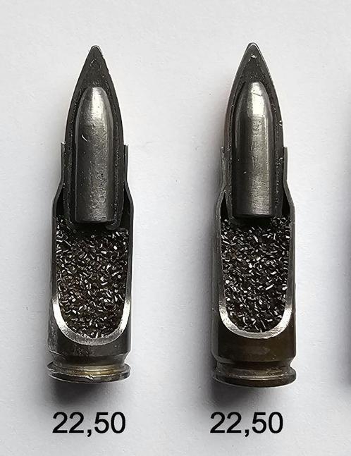 8x33 Sturmgewehr MP43 DOORSNEDEN, Verzamelen, Militaria | Tweede Wereldoorlog, Landmacht, Hulzen of Bodemvondsten, Duitsland, Ophalen of Verzenden