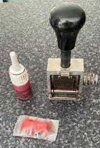 chauffeursstempel Openbaar Vervoer, Verzamelen, Ophalen of Verzenden, Gebruikt, Bus of Metro, Overige typen