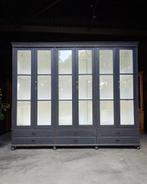 Oude XXL Vitrinekast | Winkelkast | Buffetkast #2083, Antiek en Kunst, Antiek | Meubels | Kasten, Ophalen of Verzenden