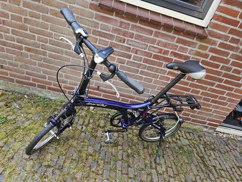 Riese und Muller Birdy vouwfiets, paars, zeer mooi, Fietsen en Brommers, Fietsen | Vouwfietsen, Zo goed als nieuw, Overige merken