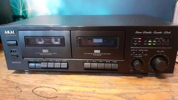 Akai dubbel cassettedeck HX-27W beschikbaar voor biedingen