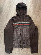 Gucci windbreaker jacket Bruin, Kleding | Heren, Bruin, Maat 48/50 (M), Ophalen of Verzenden, Zo goed als nieuw