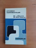 Ethisch Kommentaar 1 - Homofilie, Gelezen, Christendom | Protestants, Ophalen of Verzenden, J.Douma / W.H.Velema