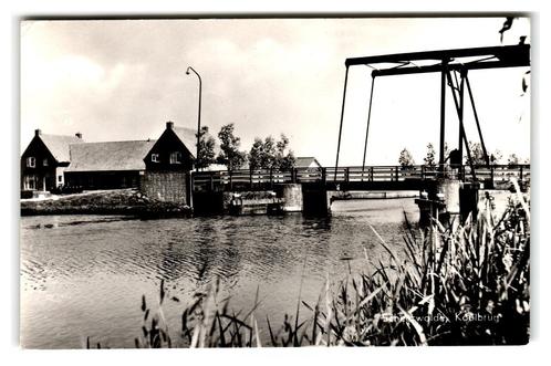 Scheerwolde, (bij Blokzijl) Kooibrug, Verzamelen, Ansichtkaarten | Nederland, Gelopen, Overijssel, 1960 tot 1980, Verzenden