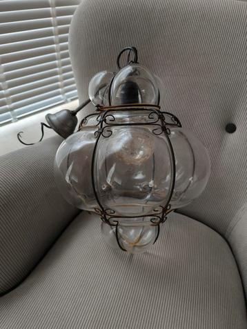 Antieke Venetiaanse hanglamp  beschikbaar voor biedingen