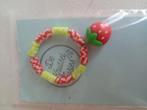 Aardbei armbandje, Sieraden, Tassen en Uiterlijk, Ophalen of Verzenden, Nieuw, Armband