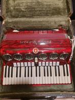 accordeon paolo soprani 4 korig 120 bas+sax kleppen, Toetsaccordeon, Zo goed als nieuw, 120-bas, Met riemen