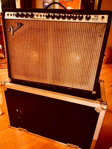 Vintage Fender Twin Reverb 1976 met JBL speakers beschikbaar voor biedingen