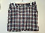 MS Mode grijs / blauw / fuchsiaroze korte rok maat 48 XXL, Blauw, Rok, Ophalen of Verzenden, MS Mode