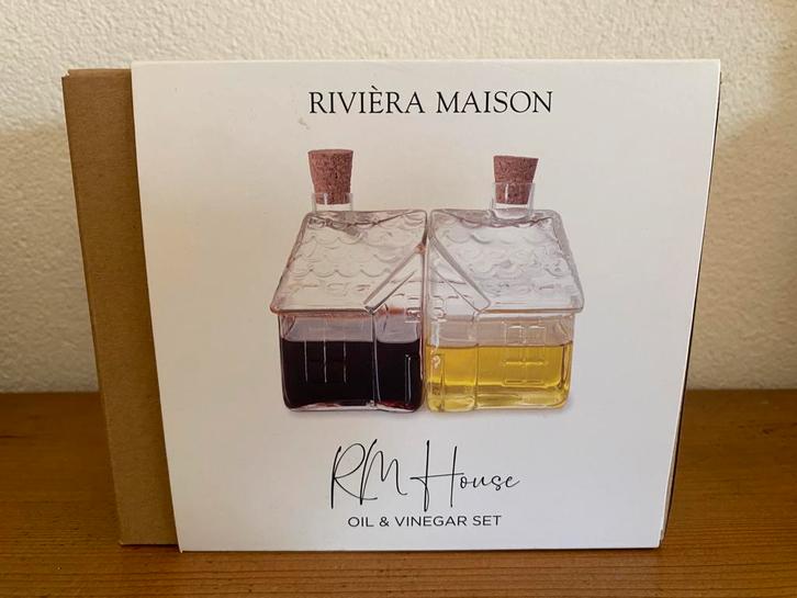 Rivièra Maison olie- azijnstel - Nieuw, Huis en Inrichting, Keuken | Servies, Zo goed als nieuw, Overige typen, Overige stijlen