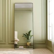 Kare Design Spiegel Ombra Soft Zwart 200x80cm, Huis en Inrichting, Woonaccessoires | Spiegels, Zo goed als nieuw, 75 tot 100 cm