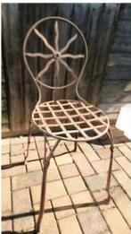 Stoel, geroest, maar nog goed, Ophalen of Verzenden, Zo goed als nieuw