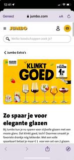 Gezocht! Jumbo glazen zegels, Hobby en Vrije tijd, Spaarzegeltjes, Ophalen of Verzenden