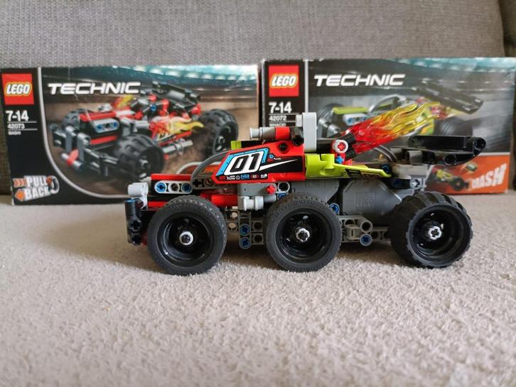 Lego Technic, Whack! (42072) en Bash! (42073), Kinderen en Baby's, Speelgoed | Duplo en Lego, Zo goed als nieuw, Lego, Complete set