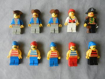 Lego poppetjes, piraten (10 stuks) beschikbaar voor biedingen