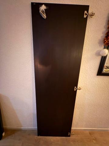 IKEA Besta kastdeur 192cm hoog bruin-zwart - afbeelding 2