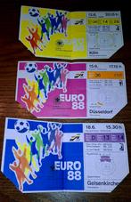 Originele EK '88 Tickets - Nederland, Ophalen of Verzenden, Gebruikt, Overige binnenlandse clubs
