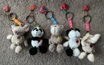 NICI Sleutelhangers (6st), Ophalen of Verzenden, Gebruikt, Knuffel of Figuurtje
