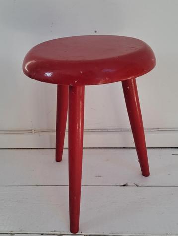 Vintage rood melkkrukje  beschikbaar voor biedingen
