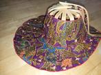 Batik hoed / pet /waaier - Indonesië, kleine maat zonnehoed, Ophalen of Verzenden