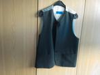 Grijs gestreept gilet zeer chic, Ophalen of Verzenden, Zo goed als nieuw, Maat 46/48 (XL) of groter, Grijs