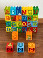 Duplo alfabet blokken A t/m Z, Complete set, Duplo, Ophalen of Verzenden, Zo goed als nieuw