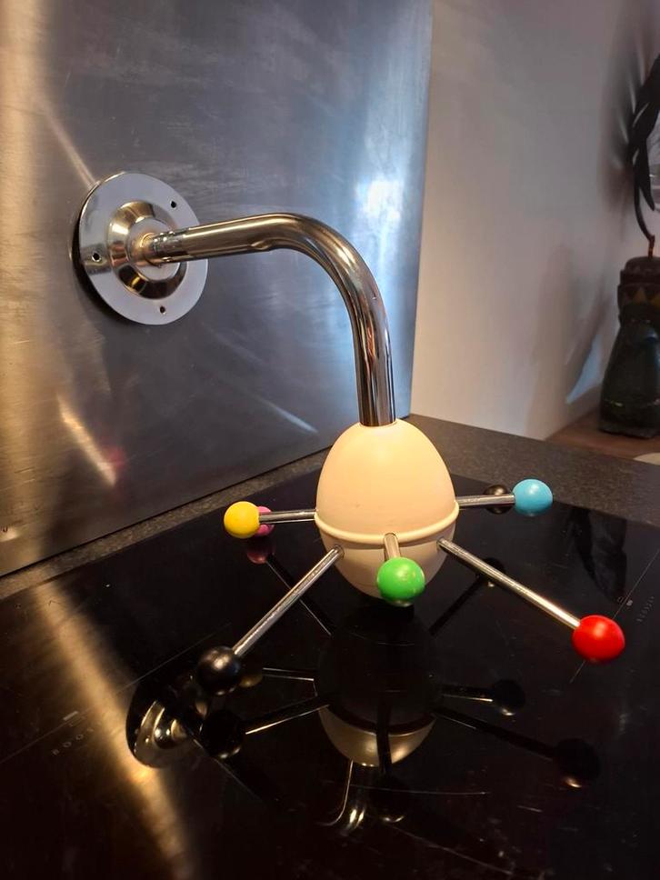 VINTAGE RETRO SPACE AGE ALS NIEUW SPOETNIK DESIGN KAPSTOK, Antiek en Kunst, Antiek | Woonaccessoires, Ophalen of Verzenden