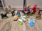 Vintage Kerststalgroep, Diversen, Kerst, Ophalen of Verzenden, Gebruikt