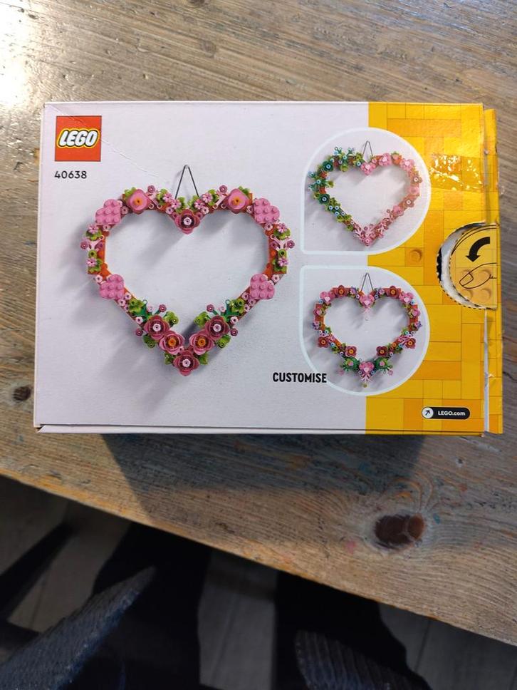 LEGO 40638 Hart Ornament - Compleet & Zo Goed Als Nieuw!, Kinderen en Baby's, Speelgoed | Duplo en Lego, Zo goed als nieuw, Lego