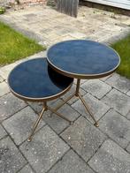 Salontafel Set (2-delig), Huis en Inrichting, Ophalen, 50 tot 100 cm, Rond, Zo goed als nieuw