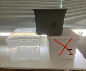Ikea bak met deksel beschikbaar voor biedingen