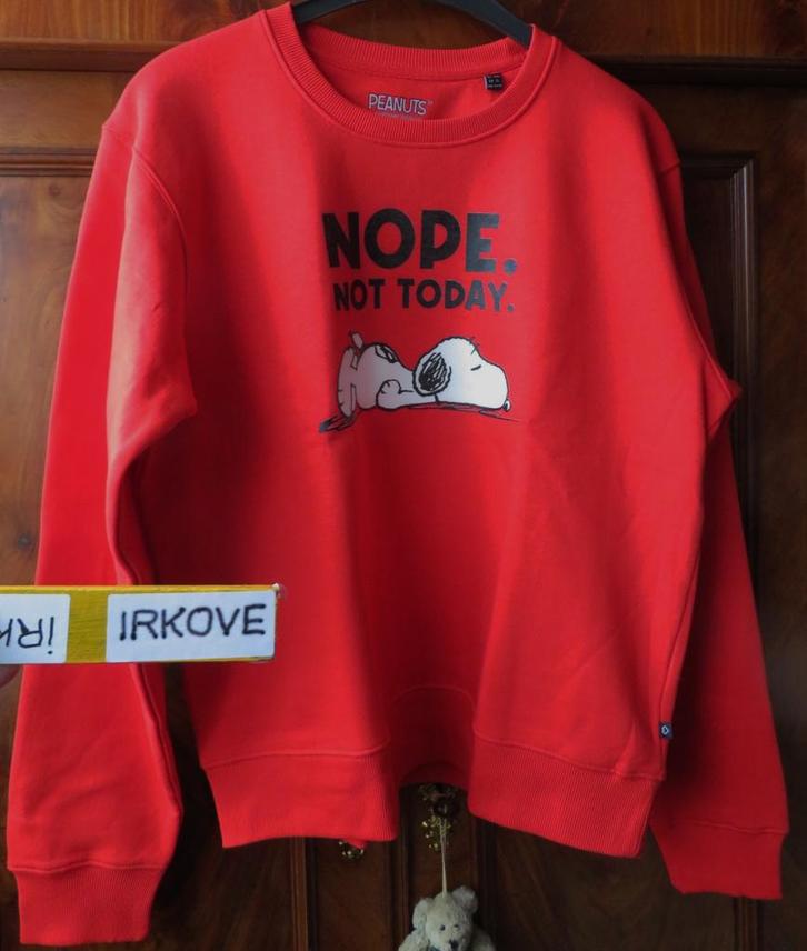 NIEUW! SNOOPY SWEATER * Maat XXL / XL * Man/ Vrouw *, Kleding | Dames, Grote Maten, Nieuw, Trui of Vest, Rood, Verzenden
