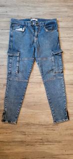 Zara spijkerbroek met zijzakken - Maat 34, Kleding | Heren, Blauw, Ophalen of Verzenden, Zo goed als nieuw, Zara Man