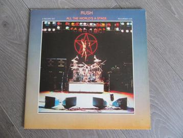 Rush - All The World's A Stage 2 LP 1976 beschikbaar voor biedingen