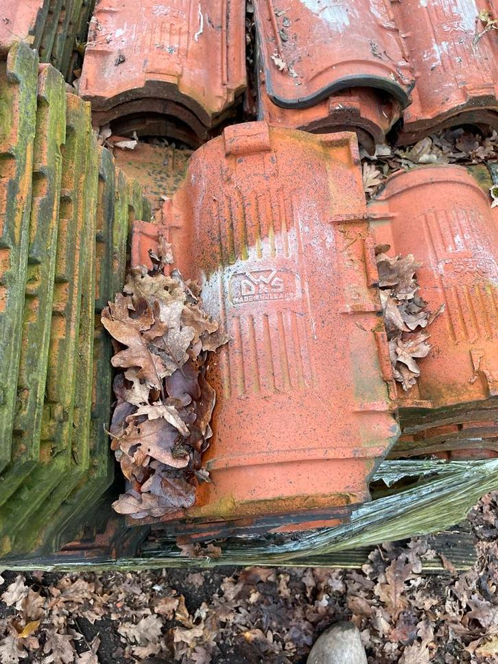 Gebruikte Dakpannen wd&s - Circa 400 stuks, Doe-het-zelf en Verbouw, Dakpannen en Dakbedekking, Gebruikt, Dakpannen, Steen of Klei