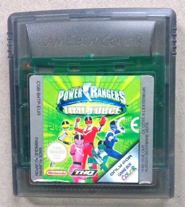 Power Rangers Time Force voor de Gameboy Color en Advance, Spelcomputers en Games, Games | Nintendo Game Boy, Gebruikt, Ophalen of Verzenden