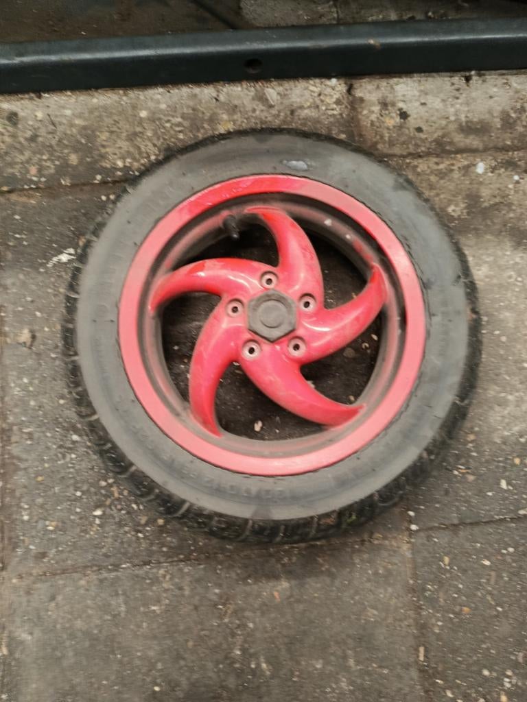 Rode Runner DD Achtervelg met Band, Ophalen of Verzenden, Gebruikt, Wiel, Rode Runner