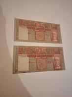 25 Gulden 1931 1mm 2x, Postzegels en Munten, Bankbiljetten | Nederland, Ophalen of Verzenden, 25 gulden