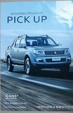 Leaflet van Peugeot Pickup, Gelezen, Peugeot, Ophalen of Verzenden