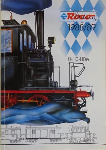 Roco catalogus 1988-1989 beschikbaar voor biedingen
