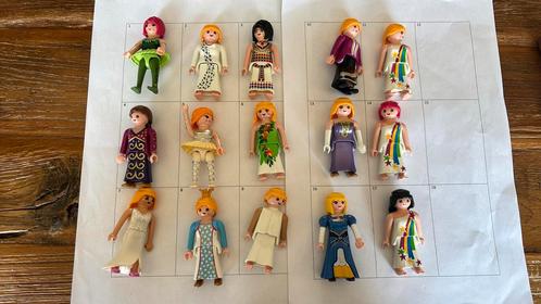 Playmobil losse onderdelen poppetjes man en vrouw in jurk, Kinderen en Baby's, Speelgoed | Playmobil, Gebruikt, Los playmobil