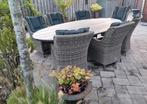 Garden impressions TUINSET Tafel 280x140cm Met diningstoelen, Tuin en Terras, Tuinsets en Loungesets, Ophalen, Nieuw, Aluminium