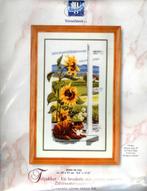 Cado koopje vervaco borduurpakket, poes bij vensterbank, Ophalen of Verzenden, Nieuw, Handborduren, Borduurpakket