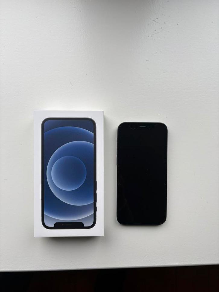 Apple iPhone 12 mini, Telecommunicatie, Mobiele telefoons | Apple iPhone, Zo goed als nieuw, 64 GB, iPhone 12 Mini, Zwart, Ophalen