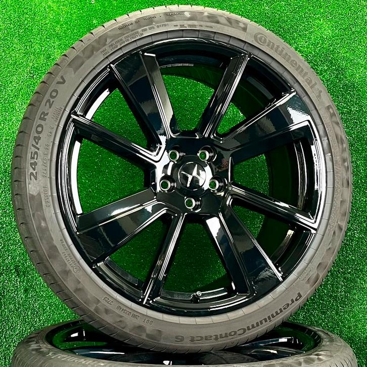 Originele 20 inch Polestar 2 velgen met zomerbanden, Auto-onderdelen, Banden en Velgen, Banden en Velgen, Zomerbanden, 20 inch