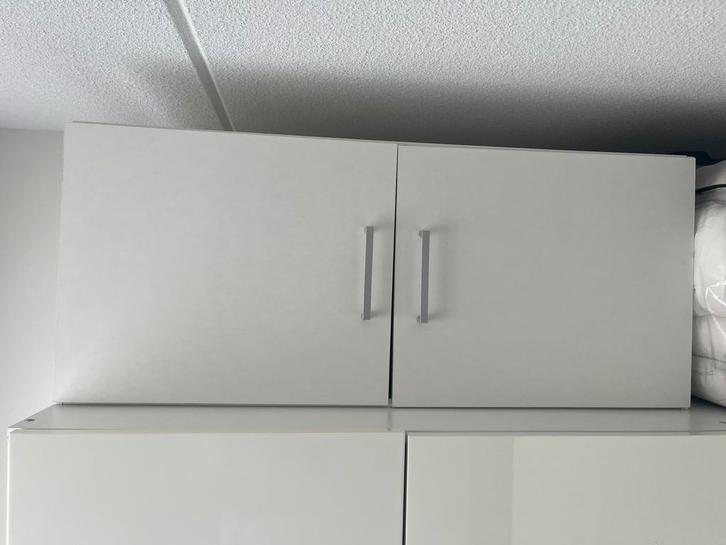 Opzetstuk kast wit, Huis en Inrichting, Kasten | Kledingkasten, Zo goed als nieuw, Minder dan 100 cm, 50 tot 100 cm, 50 tot 75 cm